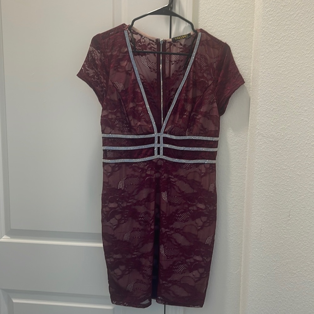 Sexy lacy mini dress by Valiant Paris